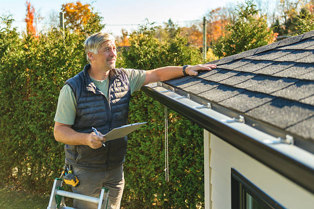 Professional Roof Repair technician working in Cambridge, IL